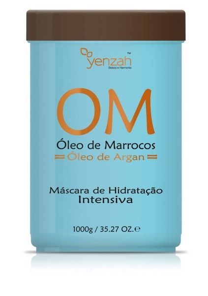 YENZAH MÁSCARA DE TRATAMENTO COM ÓLEO DE ARGAN - 1000g