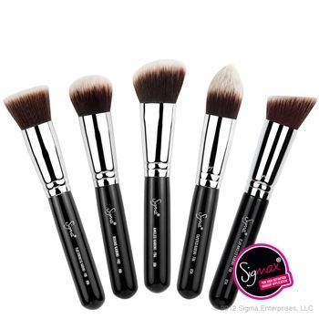 NOVO !! SYNTHETIC KABUKI KIT 5 BRUSHES