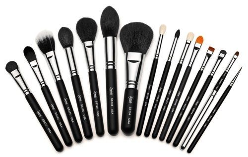 Premium Professional Kit with Brush Roll - Black